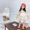Children's skirts 2020 autumn girls Korean version of floral long-sleeved dresses, small and medium-sized children's lace skirts