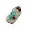 Hot sale animal prints baby footwear genuine leather toddler summer shoes