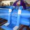 above ground blue kids outdoor giant inflatable rectangle heavy duty PVC pool for playing water games
