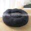 Elegant Modern Luxury Felt Round Eco Friendly Design Large Big Bunk House Bed Pet Dog Cat Bed