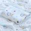 New design 100% cotton crochet blankets baby muslin swaddle kids