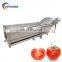 with spray nozzles commercial fruit and vegetable high pressure spraying bubble washer machine