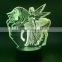 Led Night Light Unicorn Beautiful Girl Color Changing Cool Nightlight for Girl Birthday Gift As Bedroom Decoration Desk Lamp 3d