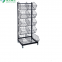 2020 New Style Custom Supermarket Rack Wire Hanging Basket Display Rack