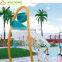 stainless steel Water Parks Splashpads for Hotels & Resorts