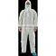 Cheap Disposable Non-woven Protective Coveralls with Elastic Cuff Waist