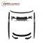 4s f32 front and rear lip side skirts tail wing fit for 2013-2019y body kit rear wing matt glossy water print material