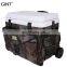 camouflage suitcase handle beer cans sample hot sale portable hiking camping cooler box ice chest cooler with wheels