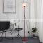 Modern Colorful Iron Acrylic Floor Lamp Bedroom Decorative LED Floor Lighting