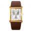 Gentleman Skmei 9256 Watch Wholesale 3 atm Leather Waterproof Quartz Watch for Men