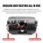 Universal A/C Add-On Under Dash Evaporator Assembly Unit Air Conditioner Heater 24V 12V Mini Bus Truck Van Street Red Rod