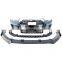 RS3 Car accessories Auto Body kit For Audi A3 High quality front bumper with grill for Audi S3 PP Material 2017-2019