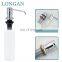 Customized Brass Kitchen & Bathroom Accessories Black Empty Hand Sanitizer Bottle Soap Dispenser For Hand Gel