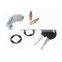 3 Lock Door Ignition Barrel Switch & 2 Key Set For Nissan Navara D22 1997-2006