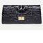 High-Quality Textured Crocodile Pattern Leather Clutch Women's New Ladies Banquet Handbag Shoulder Messenger Bag