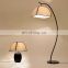 Custom Wholesale Nordic Style Fabric Floor Lamp Designer Living Room Bedroom Floor LED Lamp
