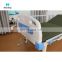 ABS Medical Bed with Four 125mm Luxury Silent Casters Metal Hospital Bed