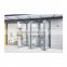 standard as2047 insulated interior room folding doors glass panel Bi-fold Door for house