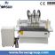 China multi spindle 3d wood cnc router for wood door guitar, cnc router engraver machine for plastic, acrylic, foams