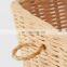 High Quality Small storage basket in braided rattan with a handle Cheap Wholesale Supplier