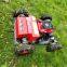 China made remote control bank mower low price for sale, chinese best remote control slope mower with tracks