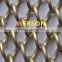 stainless steel Architectural Wire Mesh curtain for restaurants Dividers/partitions,Store front closures| generalmesh