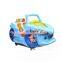 Guangdong Zhongshan Tai Le play indoor and outdoor waterproof children's rocking machine shake car music coin-operated video game children's seats glass steel medium shake car
