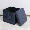 Foldable storage ottoman-oxford