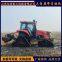 Tractor triangular track semi chain track reduces soil compaction rate