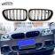 F10 High Quality Carbon Fiber Front Grille Double Slat Line Kindly Grill For BMW 5 Series F10 M5