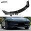 Model 3 Exterior Decoration 3PCS Front Spoiler Splitter  Front Lip Bumper Shovel For Tesla Model 3 2024