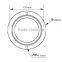 TDS-HB100 120 Degree 100mm Led Glass Lens for Bay Light