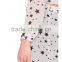 New Fashion Chiffon Blouse 2016 Spring New Star Print Latest Women Tops