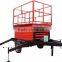 High Quatity Towable Scissor Lift Platform With Hydraulic Lifting Table