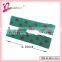 2 Inch polka dot cotton ribbon covered metal hair clips for hair accessories (XH12-1841)