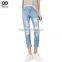 Destroyed Jeans Womens Denim Clothes Stock Ready Apparel HG7