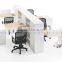 China manufacturer 2 seater Office Computer Workstation Cubicle for Small Office ( SZ-WS375)
