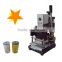 Manual Golden & Silver hot foil stamping machine for tipper card, credit card, pvc card
