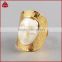 Fashion latest gold finger resin ring designs jewelry with cheap price
