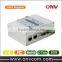 ShenZhen ONV Technologies company Gigabit Single Mode Single Industrial fiber optic to rj45 media converter