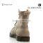 Suede leather upper rubber bottom boots cowboy boot casual style