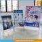 Aluminum outdoor A shape poster display stand advertising