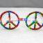 colorful wheels christmas & party glasses for funny