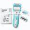 3 in 1 Multi- Functional Foot File electric Rechargeable epilator and Shaver for woman