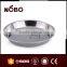 cake plate,stainless steel serving tray for snacks&dessert