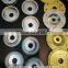continuous brazed profile wheels with brazed segments