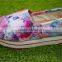 The new color printing high bottom ladies casual shoes