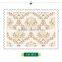 cheapest embossed non woven wallpaper, royal damask wall decor for tv background wall , fabulous wall sticker designs