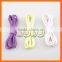 2016 Hangzhou YO YO Brand Oval Shoe Laces 0val Shoelaces MOQ 50 Pairs For Sport Shoes