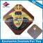 High quality crown shape metal plate wooden plaque shield trophy made in China